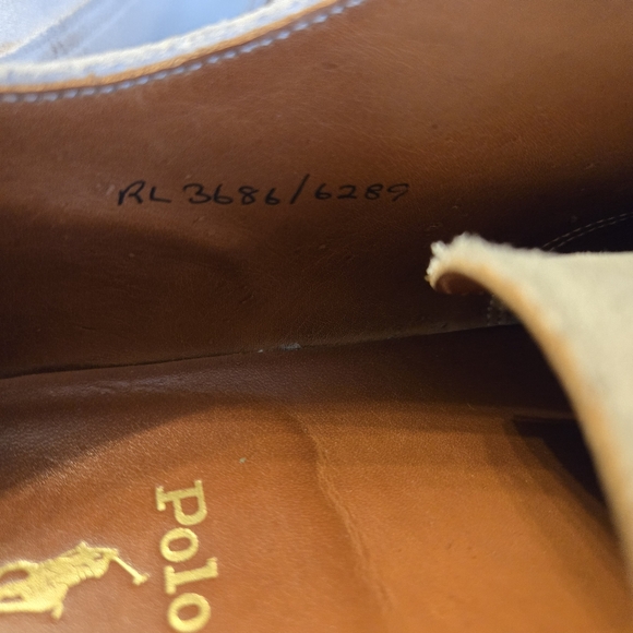 Ralph Lauren Men's White Suede Oxfords - Picture 10 of 13